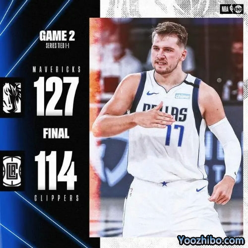 <a href=/lanqiuyd/mavericks/ target=_blank class=infotextkey>独行侠</a>击沉<a href=/lanqiuyd/clippers/ target=_blank class=infotextkey>快船</a>大比分扳1-1平!